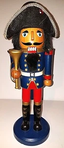 14" Nutcracker Soldier with Horn 2004 Target Limited Edition #1749 / 8916 - Picture 1 of 7