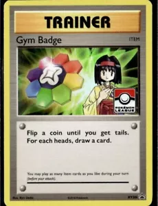 Distintivo Palestra Erika Lega Pokémon XY Stella Nera Promo Holo - Foto 1 di 2