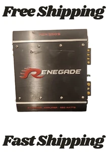 Renegade Power Radio Mono Audio 2 channel Amplifier 550 Watts - Picture 1 of 9