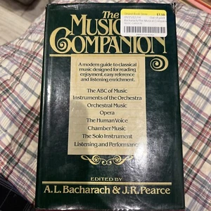 The music companion hardcover book 1st edition by: w.r.Anderson - Picture 1 of 5