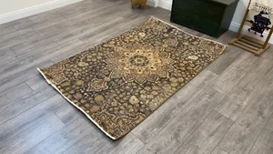 Persian Area Rug, Vintage Rug, Bedroom Rug, Antique Rug, 4.2 x 6.2 ft - Picture 1 of 10