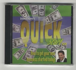 Don Lapre's Quick Start CD - How to Get Your Business Started Today! Sealed 1998 - Picture 1 of 2