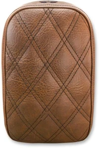 Saddlemen Renegade Lattice Stitch Detachable Pillion Pad Brown 6"x10" (SA1025) - Picture 1 of 1