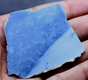 Untreated 104.65 Ct Natural Blue Opal Beautiful AAA+ Quality Slab Specimen - Picture 1 of 4