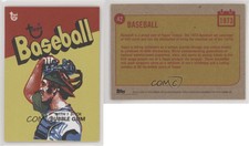 2018 Topps 80th Anniversary Wrapper Art Online Exclusive /287 1973 Baseball #42