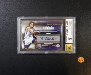 2004-05 Upper Deck Pro Sigs Kevin Martin Autograph Rookie Sacramento Kings BGS 8 - Bild 1 von 2