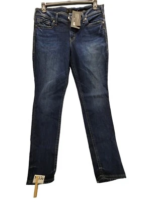 Silver Jeans Suki Skinny Demin Size 16W/31 Indigo   M338 - Image 1 of 4