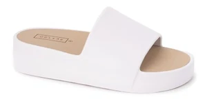 CORKY'S FOOTWEAR POPSICLE PLATFORM SANDAL WHITE SIZE 10-OH LAL LA-NEW '23-SALE!! - Picture 1 of 2