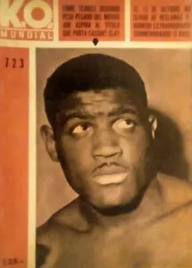 ERNIE TERRELL - BOXEO Original K.O MUNDIAL 723 - Argentina 1966 - Imagen 1 de 1
