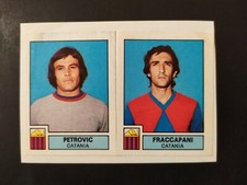 PANINI FOOTBALLERS FIGURE 1975/76 CATANIA PETROVIC/.. no. 397 EXCELLENT FOR RECOVERY