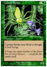 4 Canopy Spider - LP - 7th Edition - mtg - x4 4x