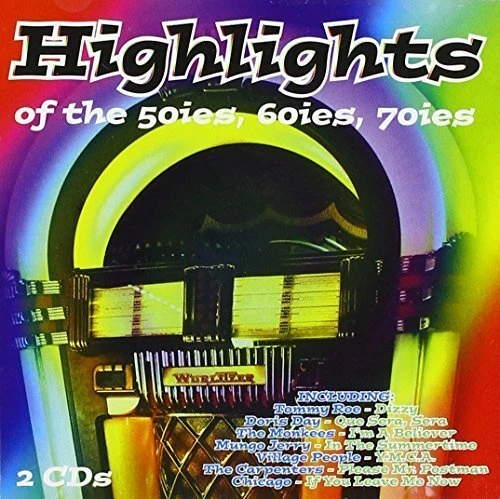 Highlights of the 50ies, 60ies, 70ies George McCrae, Commodores, Lobo, .. [2 CD] - Bild 1 von 1