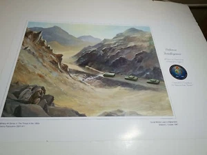 Soviet Mobile Laser Afghanistan DIA Military Art Series II; Threat in the 1980s - Picture 1 of 10