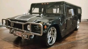 1/18 Maisto Black Hummer H1 Custom Diecast Car *Read Description* - Picture 1 of 16