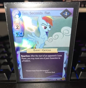 Ten Seconds Flat | My Little Pony CCG | CELESTIAL SOLSTICE FOIL CARD 5F - Picture 1 of 1
