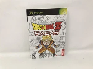 Dragon Ball Z: Sagas - Microsoft Xbox OG - Original Sleeve Artwork ONLY - Imagen 1 de 3