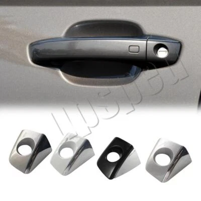Хромированная крышка на переднюю левую дверную ручку с отверстием для ключа для Audi A6 A7 A8 4H1837879B - Изображение 1 из 4