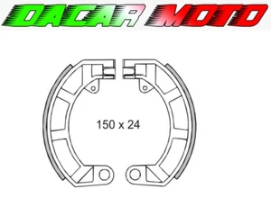 Brake Shoes Rear Piaggio Vespa 50cc-Vespa Et3-Primavera 125 RMS 225120180 - Picture 1 of 1