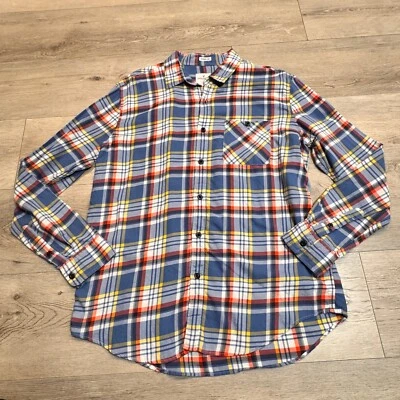 American Eagle Outfitters Flannel Shirt Classic Fit Button Up Plaid Large - Image 1 of 4