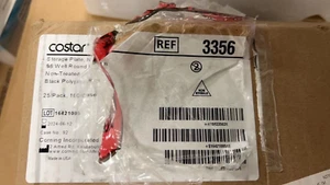 Corning 96 Well schwarze runde Unterseite Polypropylen Mikroplatte, 3356, 100/Koffer - Bild 1 von 3