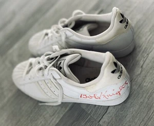 Bobby Knight Signed Adidas Head Coach’s Basketball Sneakers Shoes -Hoosiers AUTO - Picture 1 of 6