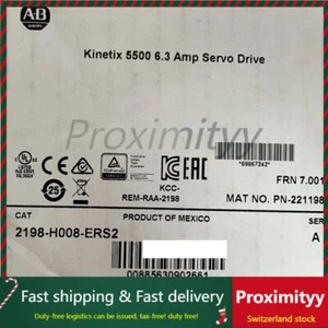 Allen-Bradley 2198-H008-ERS2 Ser A Kinetix 5500 6.3 Amp Servo Drive US Free Tax - Bild 1 von 5