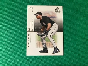 2001 SP Game Used Edition #24 Frank Thomas Chicago White Sox - Picture 1 of 1