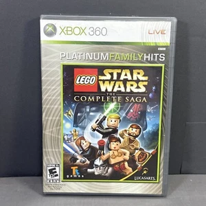 LEGO Star Wars Saga Completa Microsoft Xbox360 Completo di Scatola - Foto 1 di 5