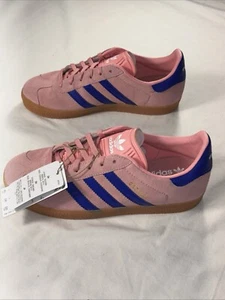 Größe 4,5 - Adidas Gazelle J Pink Spark Lucid Blue Sneaker - Bild 1 von 8