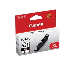 Canon Originaltinte CLI-551XL BK, Größe XL, Schwarz, Recyclebare Verpackung - Bild 1 von 6