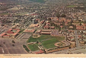 Santa Clara University California Vintage CA Postcard - Picture 1 of 2
