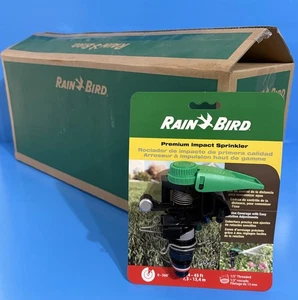 7 Rain Bird P5R Plastic Impact Sprinkler, Adjustable 0° - 360° Pattern, 24' - 45 - Picture 1 of 4