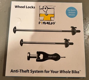 Pinhead 2-Pack Wheel Locks for Quick Release Wheels - Picture 1 of 2