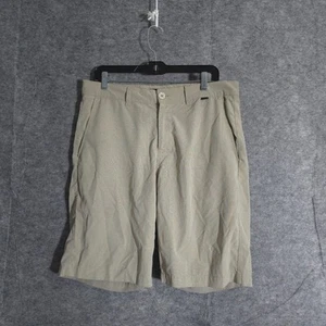Travis Mathew Herren Golfshorts Gr. 38 Chino braun Stretch feuchtigkeitsableitend geometrisch Sport - Bild 1 von 12
