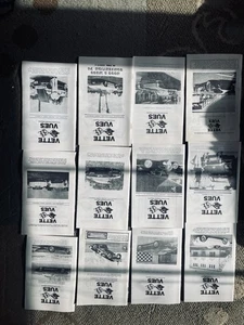 Vette Vues Corvette Magazine Lot August 1974 - July 1975 Auto Enthusiast Vintage - Picture 1 of 15