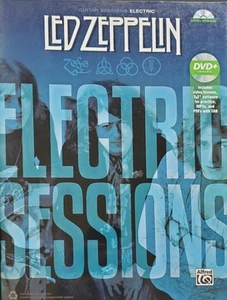 Led Zeppelin Electric Sessions Book DVD Guitar Tab Sheet Music Song Book - Picture 1 of 7