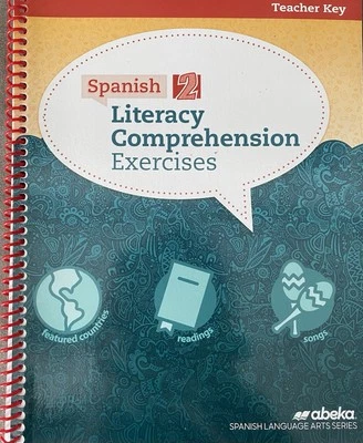 Abeka Spanish 2 Literacy Comprehension Exercises Teacher Key - Image 1 of 2