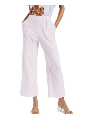 Pantalones ALFANI Mujer Rosa Corbata Pierna Ancha XL Foto 1 de 3