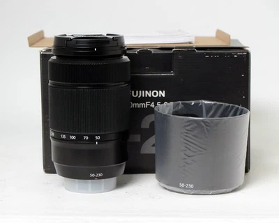 Fujifilm Fujinon XC Super EBC 50-230mm 1:4.5-6.7 OIS II Zoom Lens Open Box - Image 1 of 3