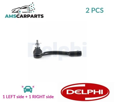 TRACK ROD END RACK END PAIR FRONT TA3871 DELPHI 2PCS NEW OE REPLACEMENT - Image 1 of 4