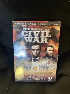 The American Civil War 4 DVD & Magazine Set - Box Set - Picture 1 of 1
