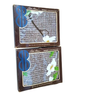 Vintage 1970s Bill Blass KING Fitted Sheet NEW IN PACKAGE Dogwood LOT 2 NOS MOD - Picture 1 of 7