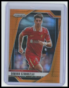 2024-25 Panini Prizm Premier League #40 Dominik Szoboszlai Orange Hyper - Foto 1 di 2