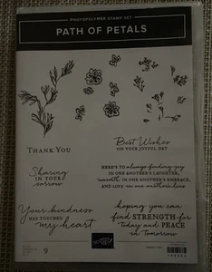 Stampin' Up! Stamp Set - Path of Petals 149383 (NEW) - Picture 1 of 3