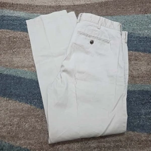 Brooks Brothers Slim Fit Chino Pants 34x30 Khaki Beige Men’s Dress Casual - Picture 1 of 7