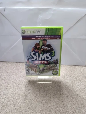 Brand New The Sims 3 Pets Limited Edition Xbox 360 Factory Sealed Cello Rip - Image 1 of 4