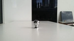 20 knob cabinet kitchen door handle knob vanity laundry new aluminum silver - Picture 1 of 1