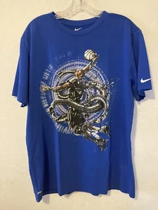 Camiseta Nike Dri-Fit Kobe Bryant Dunk Mech Mamba para hombre talla grande azul real - Imagen 1 de 4