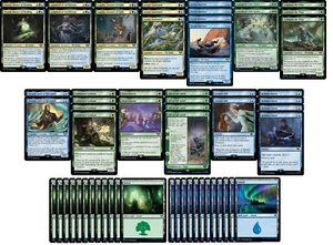 Mazo Elite Elf - Blue Green Scry - Magic the Gathering - LOTE - ¡60 Tarjetas Magic the Gathering! - Imagen 1 de 1