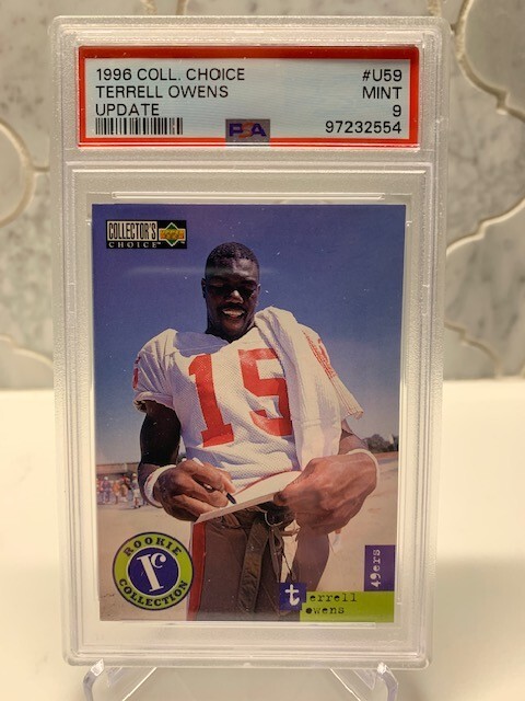 その他 UpperDeck Terrell Owens NFL 1996 Rookie 1996 SP Terrell Owens | PSA CardFacts®
